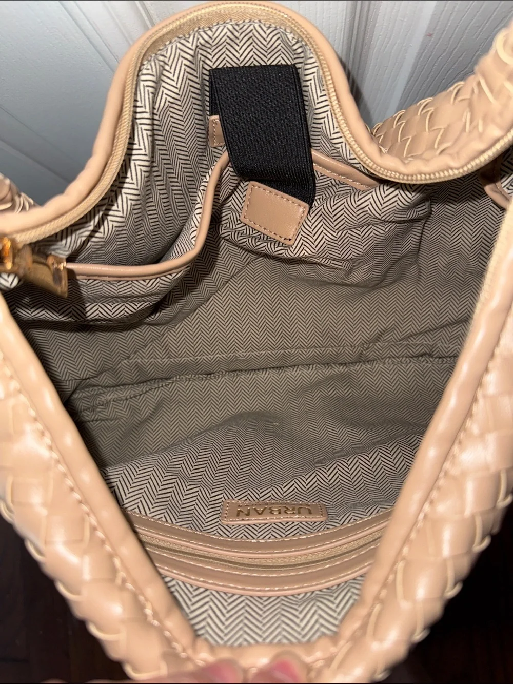 Urban Expressions Woven Hobo Bag